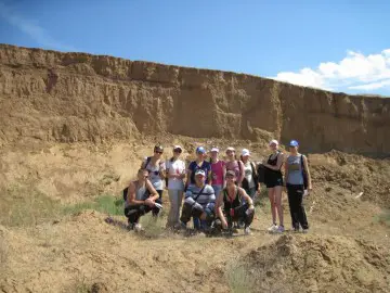 Геологическая практика студентов-экологов I курса, гр. ПР-111, 2012 г.
