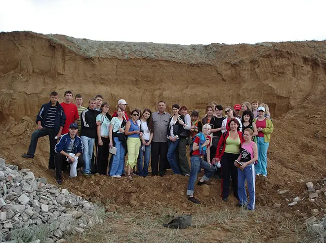 Геологическая практика студентов-экологов I курса, гр. ПР-071, 2008 г.