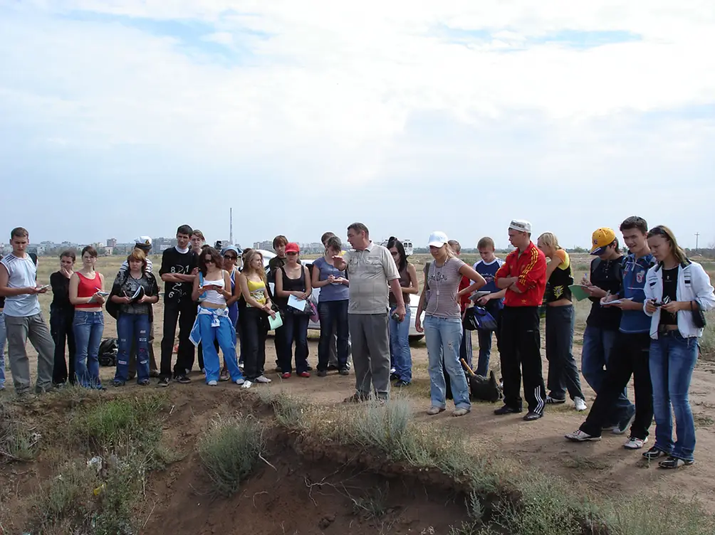 Геологическая практика студентов-экологов I курса, гр. ПР-061, 2007 г.