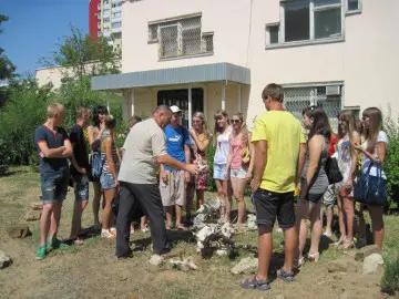 Геологическая практика студентов-экологов I курса в 